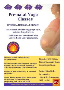 Dru Yoga Classes - Pre-natal